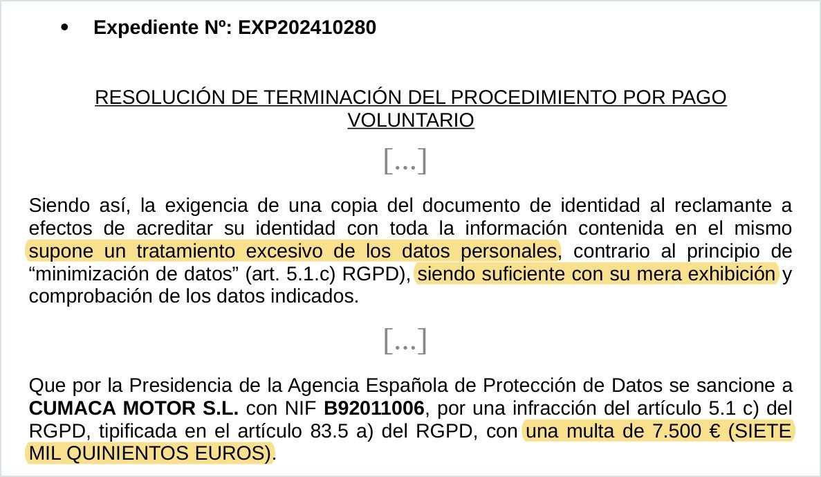 Resolución de la AEPD PS/00488/2024