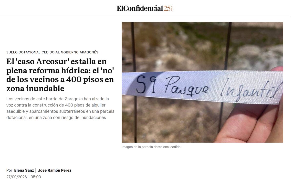 El «caso Arcosur» ya es noticia nacional: El Confidencial lo publica en exclusiva